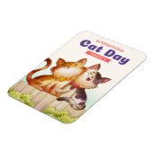 Magnet Flexible Journée internationale du chat (Côté Gauche)