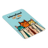 Magnet Flexible Journée internationale du chat (Côté Droit)