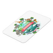 Magnet Flexible Journée mondiale des animaux (Côté Gauche)