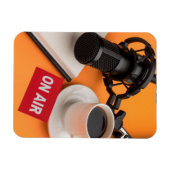 Magnet Flexible Journée nationale de la radio (Horizontal)