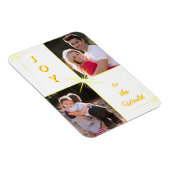 Magnet Flexible Joy To The World Photo De Noël (Côté Droit)