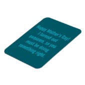 Magnet Flexible Joyeuse Fête des Mères (Côté Gauche)
