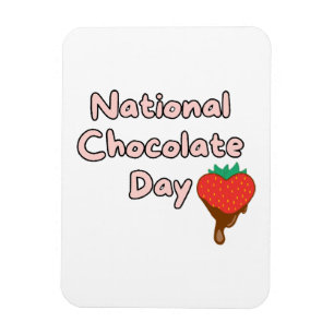 Magnet Flexible Joyeuse journée nationale du chocolat