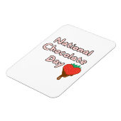 Magnet Flexible Joyeuse journée nationale du chocolat (Côté Gauche)