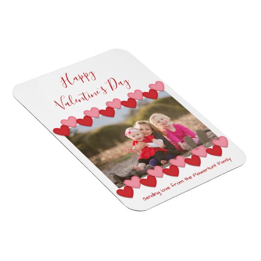 Magnet Flexible Joyeuse Saint-Valentin (Côté Droit)