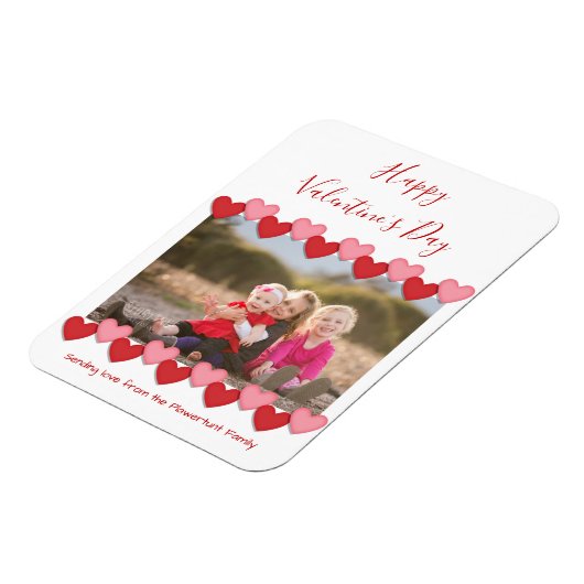 Magnet Flexible Joyeuse Saint-Valentin (Côté Gauche)