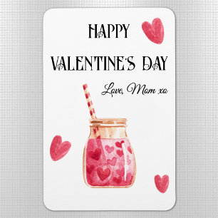 Magnet Flexible Joyeuse Saint-Valentin mignonne de la part de Mama