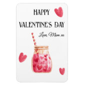 Magnet Flexible Joyeuse Saint-Valentin mignonne de la part de Mama (Vertical)