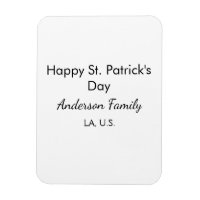 Joyeuse st. Patrick nom famille endroit simple g