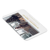 Magnet Flexible Joyeuses fêtes Noël Marié & Marié Newlyweds (Côté Droit)