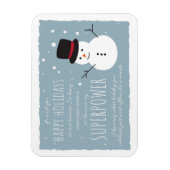 Magnet Flexible Joyeuses fêtes | Politiquement correct | Superpuis (Vertical)