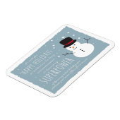 Magnet Flexible Joyeuses fêtes | Politiquement correct | Superpuis (Côté Gauche)