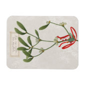 Magnet Flexible Joyeuses Tidings | Embrasse-Moi Sous La Mistletoe (Horizontal)