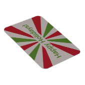 Magnet Flexible Joyeux aimant de jours fériés (Côté Droit)