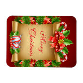 Magnet Flexible Joyeux aimant Noël (Horizontal)
