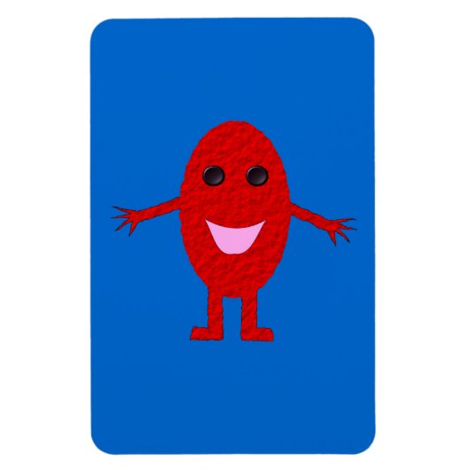 Magnet Flexible Joyeux aimant Red Premium (Vertical)