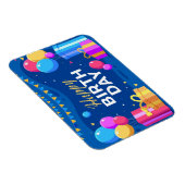 Magnet Flexible Joyeux anniversaire (Côté Droit)