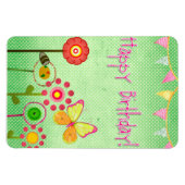 Magnet Flexible Joyeux anniversaire (Horizontal)
