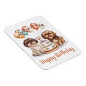 Magnet Flexible Joyeux anniversaire Chih Tzu Chiens Anniversaire G (Côté Droit)