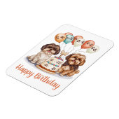 Magnet Flexible Joyeux anniversaire Chih Tzu Chiens Anniversaire G (Côté Gauche)