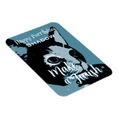 Magnet Flexible Joyeux Anniversaire de chat (Côté Droit)