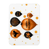 Magnet Flexible Joyeux Ballons du parti Halloween (Vertical)