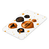 Magnet Flexible Joyeux Ballons du parti Halloween (Côté Gauche)