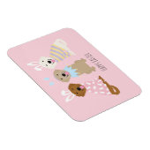 Magnet Flexible Joyeux Chiens de Pâques (Côté Droit)