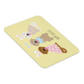 Magnet Flexible Joyeux Chiens de Pâques (Côté Droit)