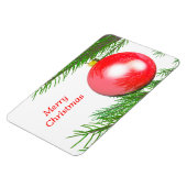 Magnet Flexible Joyeux décor d'arbre de Noël (Côté Gauche)