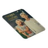 Magnet Flexible Joyeux et brillant Carte photo magnétique or (Côté Droit)