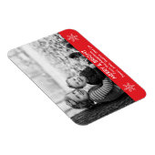 Magnet Flexible Joyeux et lumineux voeux de vacances (Côté Droit)