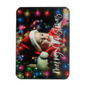 Magnet Flexible Joyeux feu de Noël (Vertical)