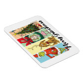 Magnet Flexible Joyeux Grinchmas Collage de Fêtes (Côté Droit)