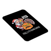 Magnet Flexible Joyeux Hallothankmas (Côté Droit)