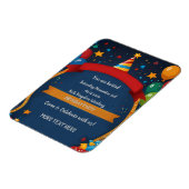 Magnet Flexible Joyeux Invitation d'anniversaire (Côté Gauche)