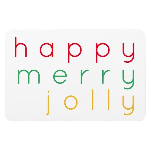 Magnet Flexible JOYEUX JOLLY JOLLY 4x6 Aimant flexible (Horizontal)