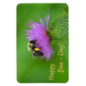 Magnet Flexible Joyeux Jour des abeilles (Vertical)