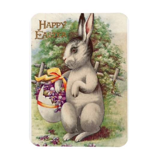 Magnet Flexible Joyeux Lapin de Pâques (Vertical)