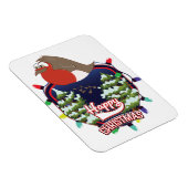 Magnet Flexible Joyeux logo de Robin (Côté Droit)