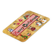 Magnet Flexible Joyeux Noël (Côté Gauche)