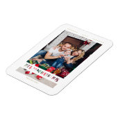 Magnet Flexible Joyeux Noël Calligraphie Wimshi Papier Coupé (Côté Gauche)