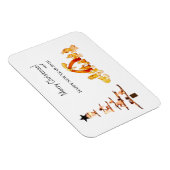 Magnet Flexible Joyeux Noël! Carte (Côté Droit)