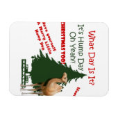 Magnet Flexible Joyeux Noël de la petite Humpe (Horizontal)