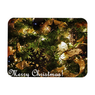 Magnet Flexible Joyeux Noël d'or