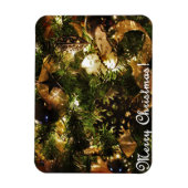 Magnet Flexible Joyeux Noël d'or (Vertical)
