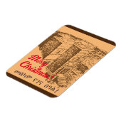 Magnet Flexible Joyeux Noël Lalibela (Côté Gauche)