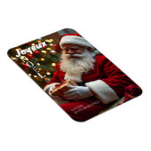 Magnet Flexible Joyeux Noël Le Père Noël s'est endormi FPM (Côté Droit)