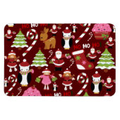Magnet Flexible Joyeux Noël Noël Noël Noël Noël Noël Motif (Horizontal)