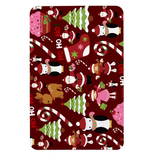 Magnet Flexible Joyeux Noël Noël Noël Noël Noël Noël Motif (Vertical)